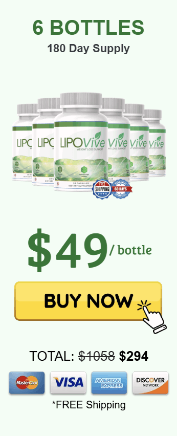 Lipovive 6 bottle